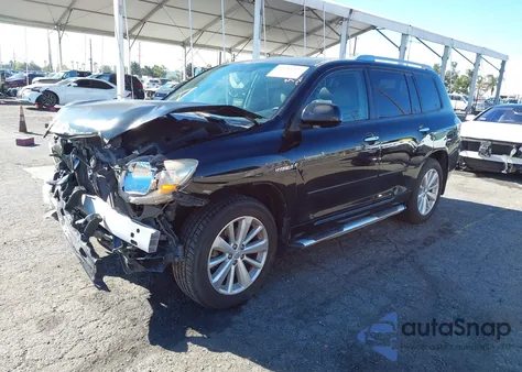 2010 Toyota Highlander Hybrid Limited V6 из США, поврежденный, VIN JTEJW3EHXA2045175